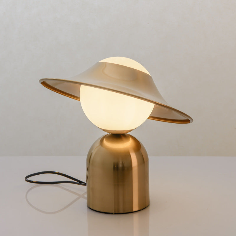 Modern Desk Lamp with Unique Shade
