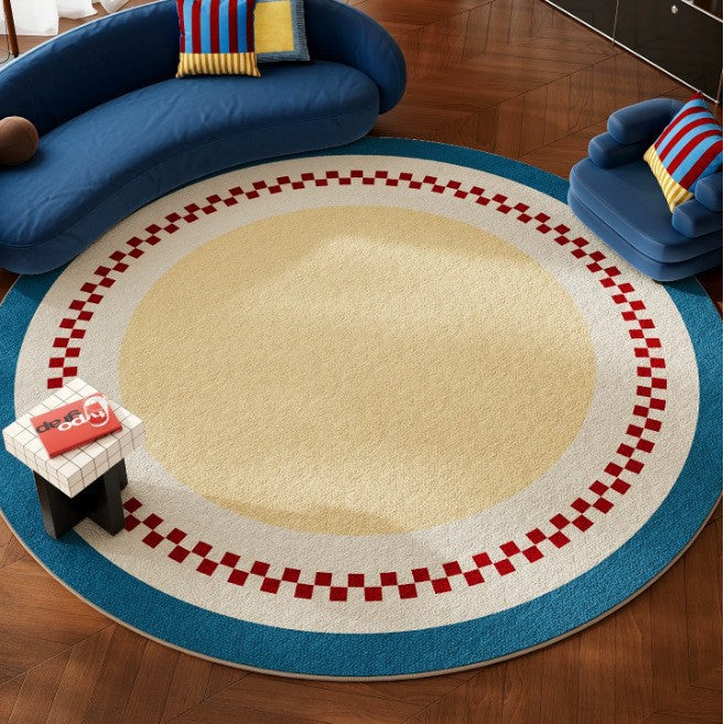Playful Round Floor Mat