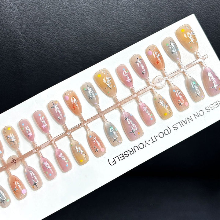 Decorative Press-On Nail Art Set Kalsten