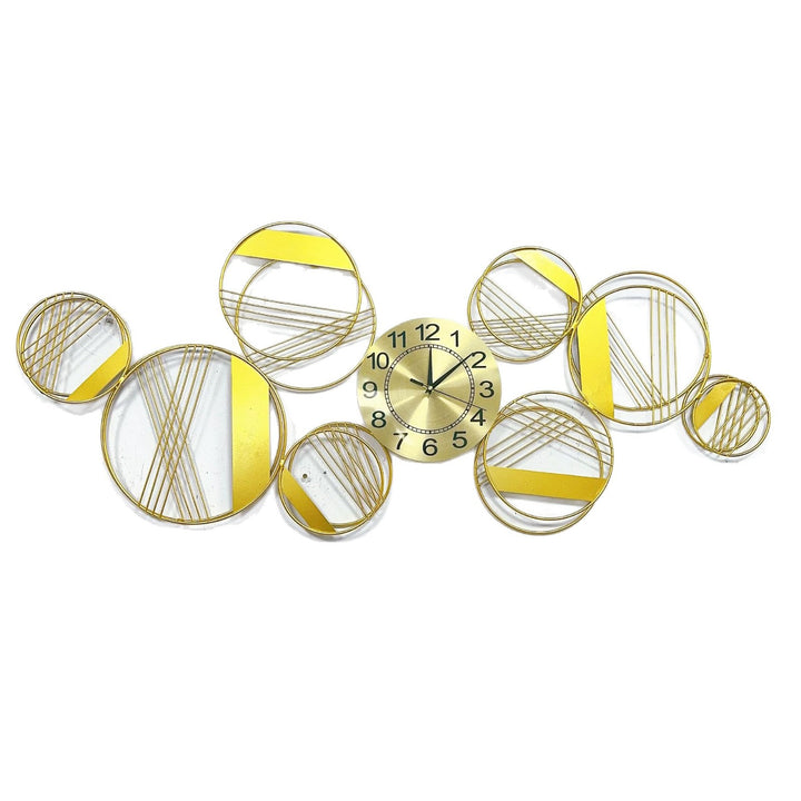 Abstract Geometric Wall Clock Art Kalsten
