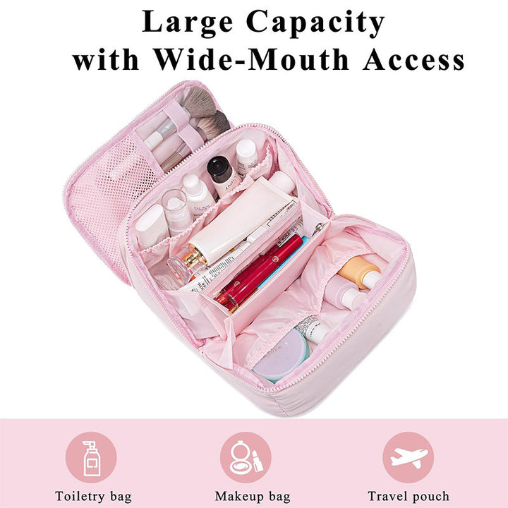 Cosmetic organizer bag with removable inner compartments Kalsten