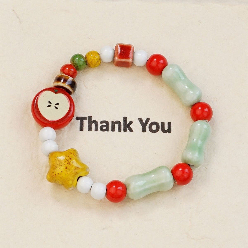 Heart-Shaped Beaded Bracelet Kalsten