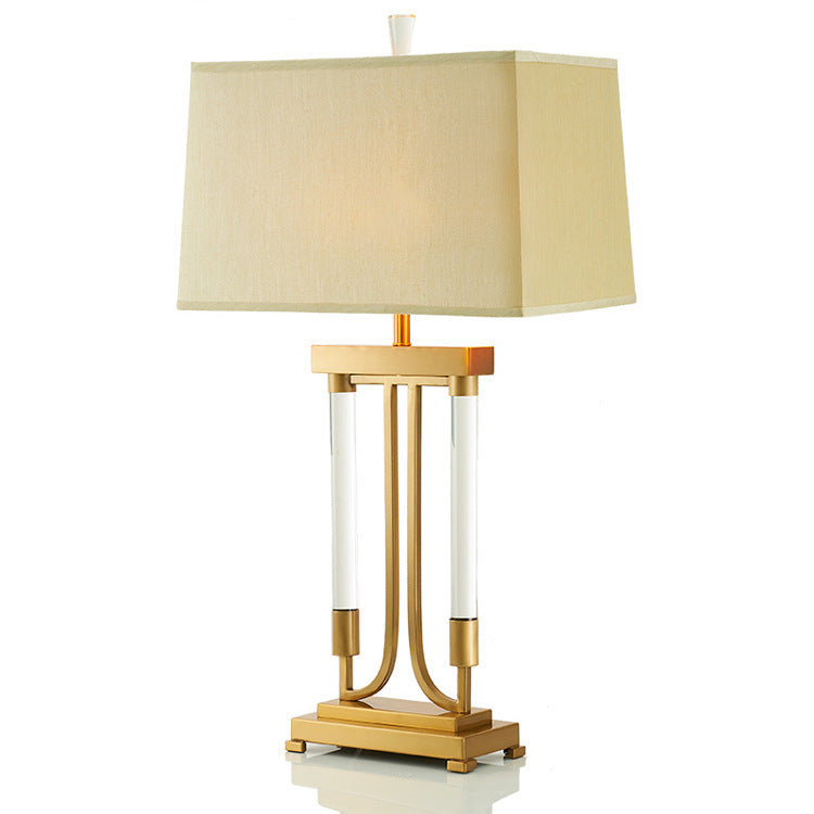 Elegant Crystal Glass Table Lamp