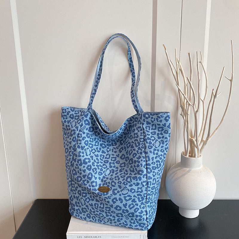 WoStylish Reversible Leopard Print Tote Bag Kalsten