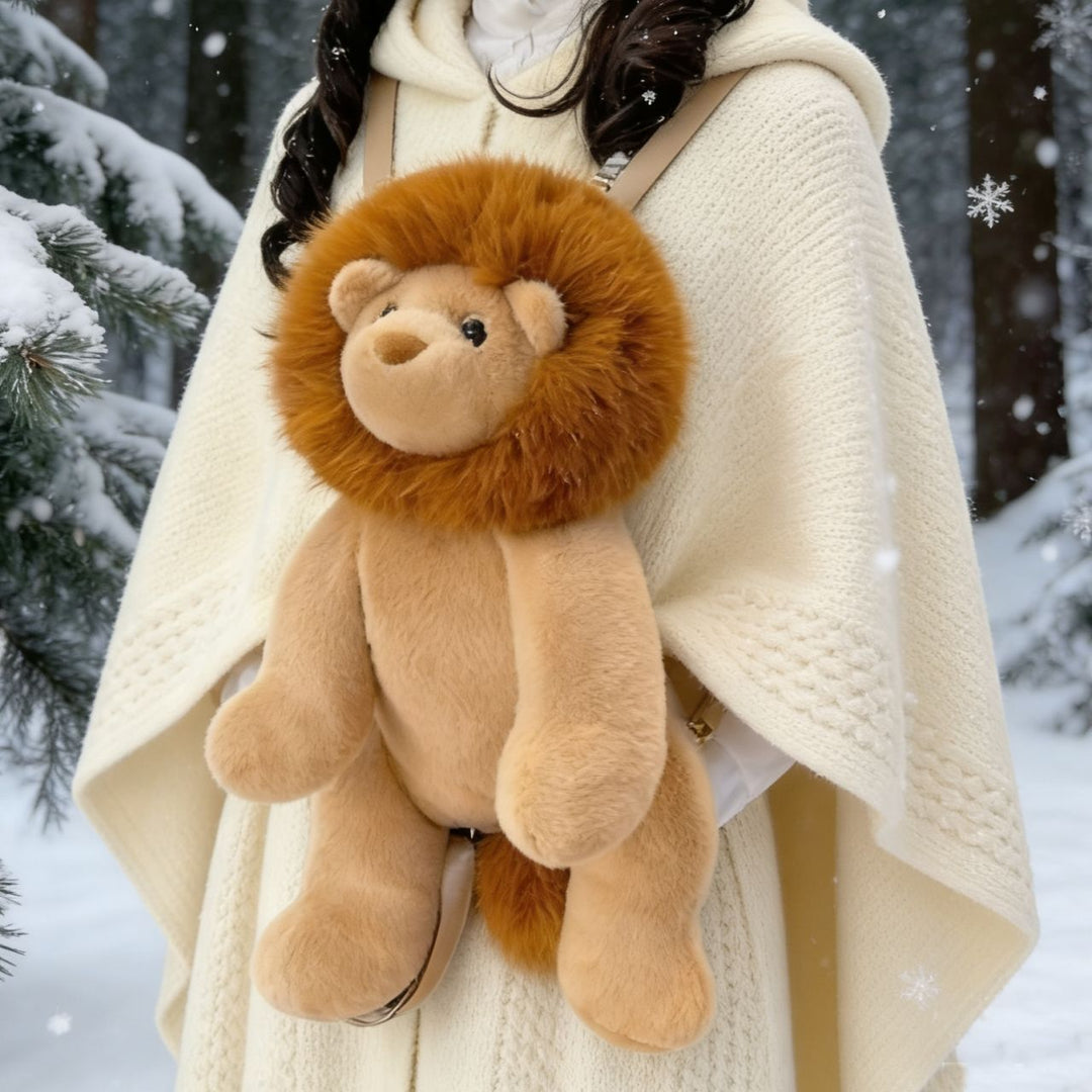 Plush Lion Backpack Kalsten