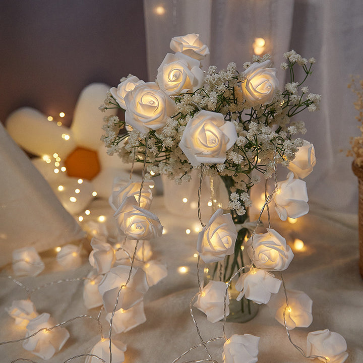 Decorative LED rose string lights Kalsten