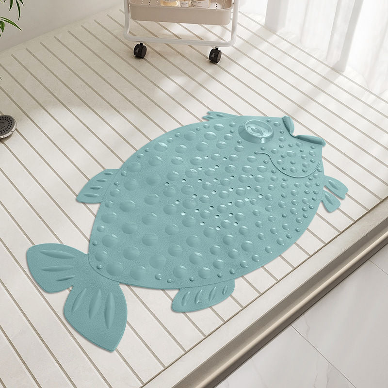 Cute Fish-Shaped Bath Mat Kalsten