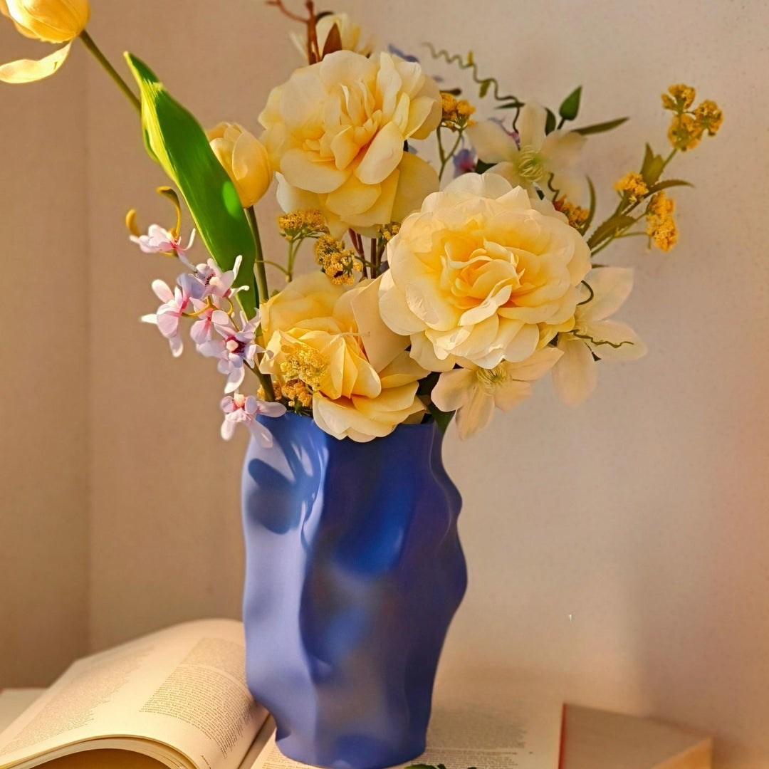 Sculptural Design Ceramic Vase