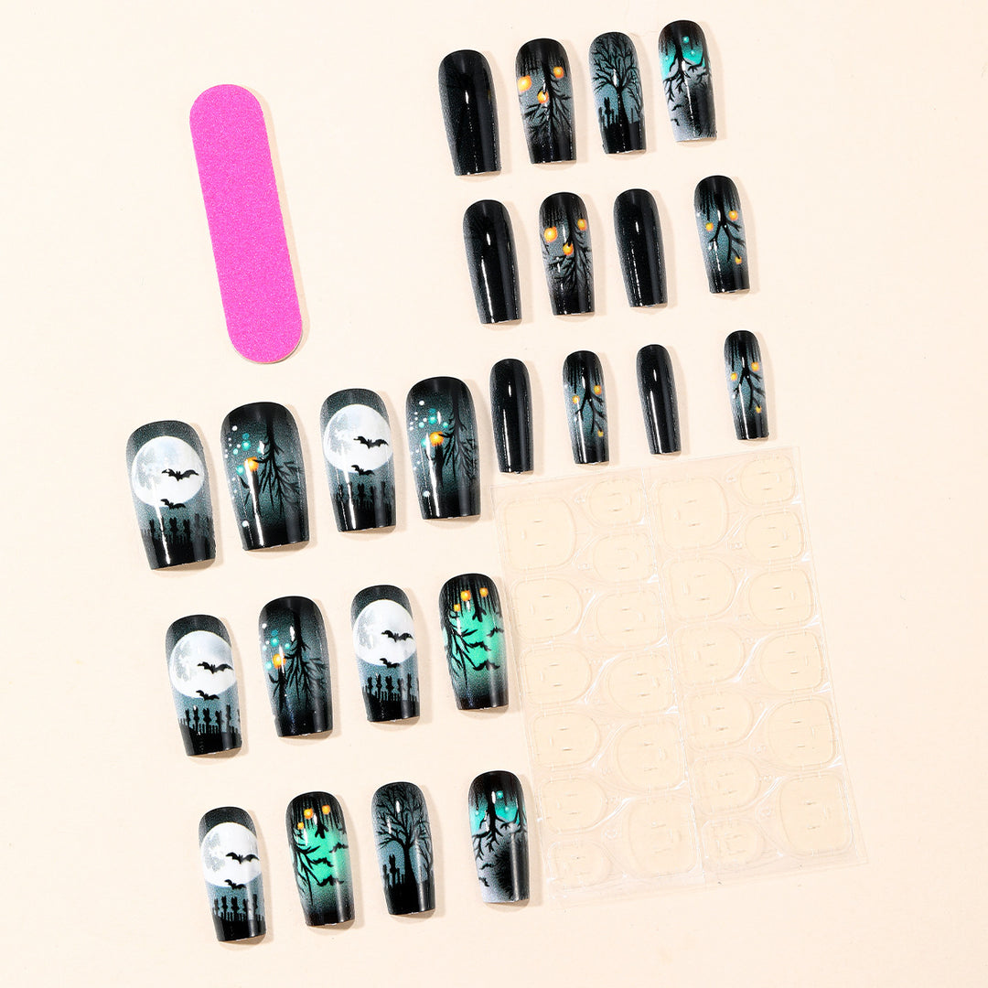 Gothic Horror-Themed Nail Art Extensions Kalsten