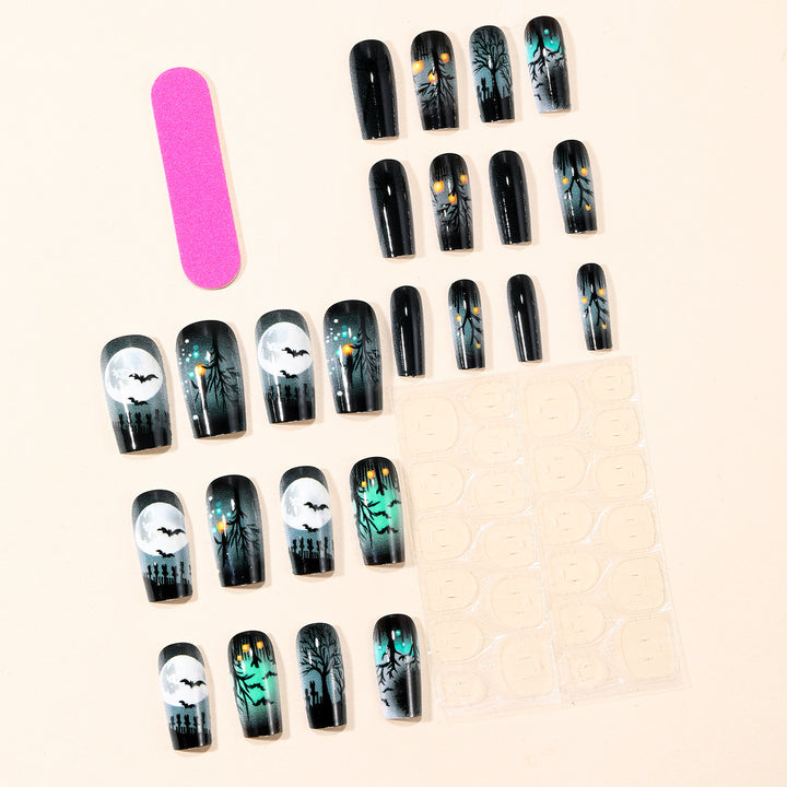 Gothic Horror-Themed Nail Art Extensions Kalsten