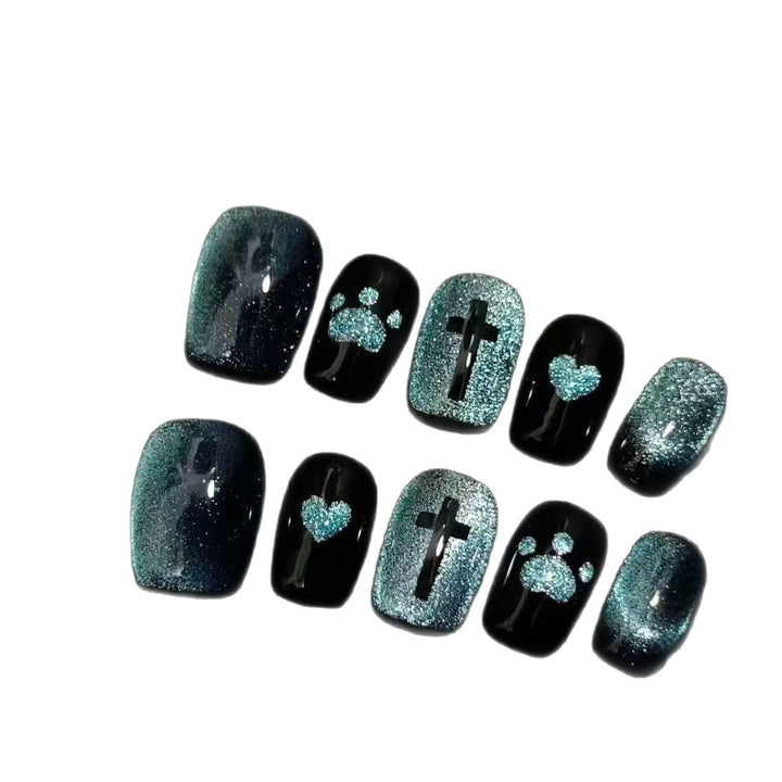 Artistic Press-On Nail Set Kalsten