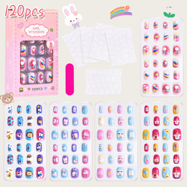 Creative Cartoon Nail Art Sticker Set Kalsten