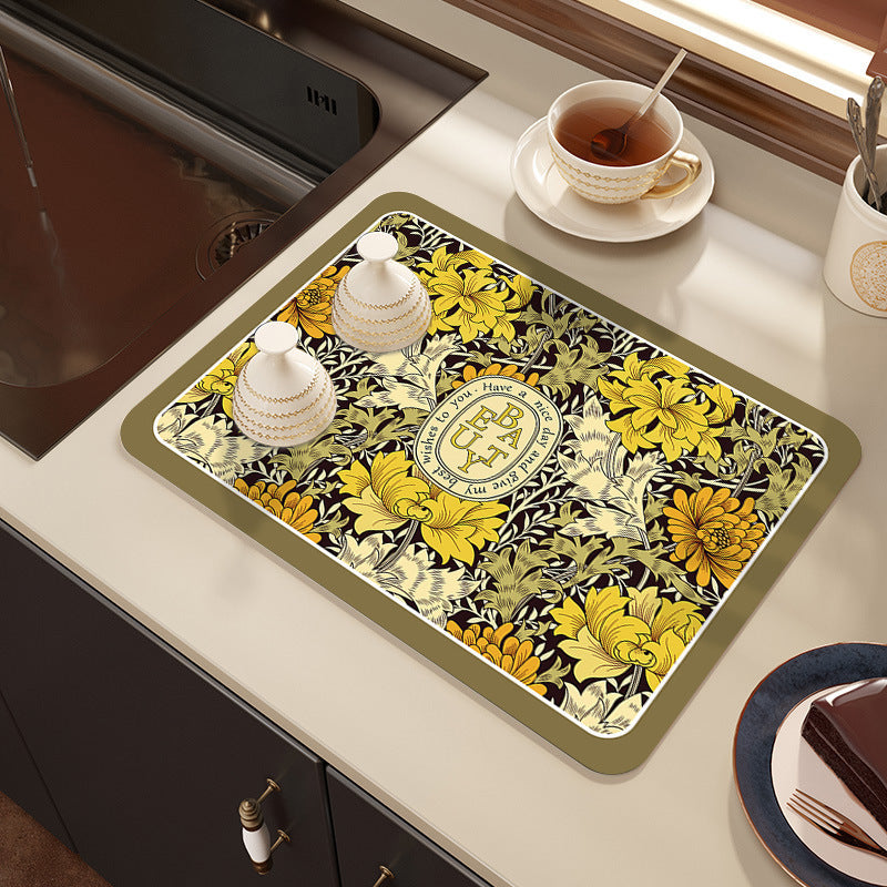 Decorative Kitchen Counter Mat Kalsten