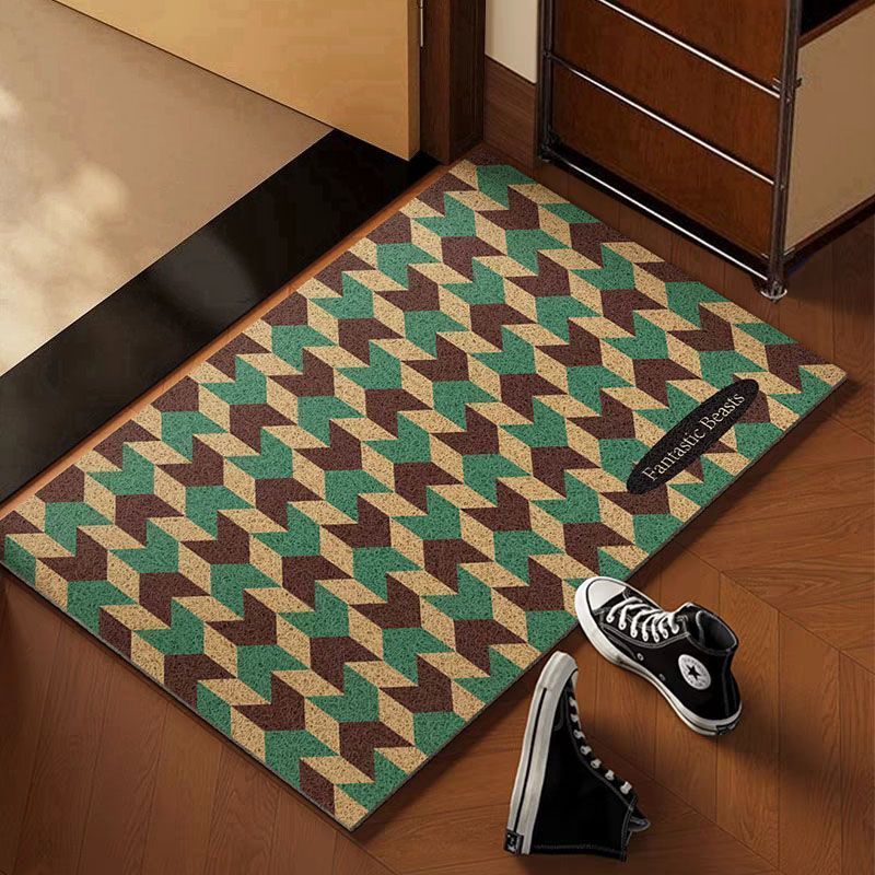 Geometric Patterned Indoor Entrance Mat