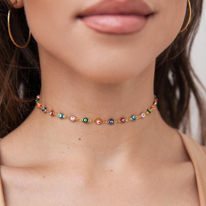 Colorful Beaded Anklet Kalsten