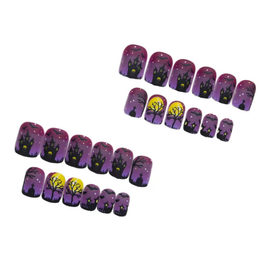 Halloween Nail Art Set with Spooky 3D Designs Kalsten