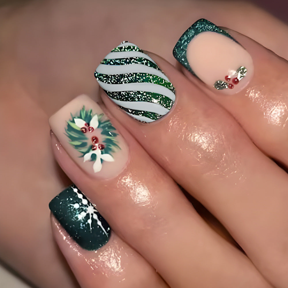 Festive Holiday Nail Art Design Kalsten 1787542833