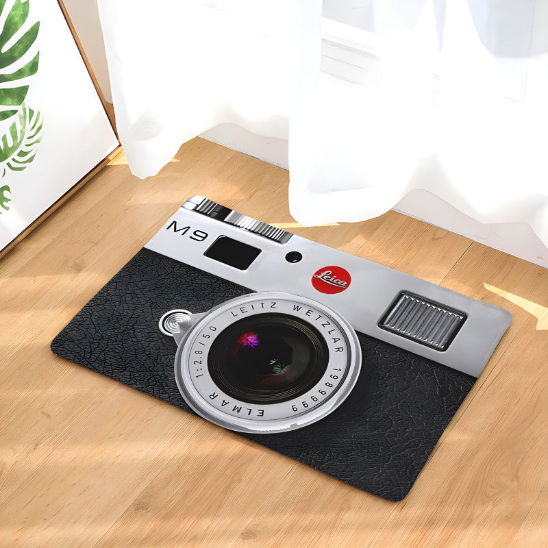 Retro-Inspired Cassette Tape Floor Mat