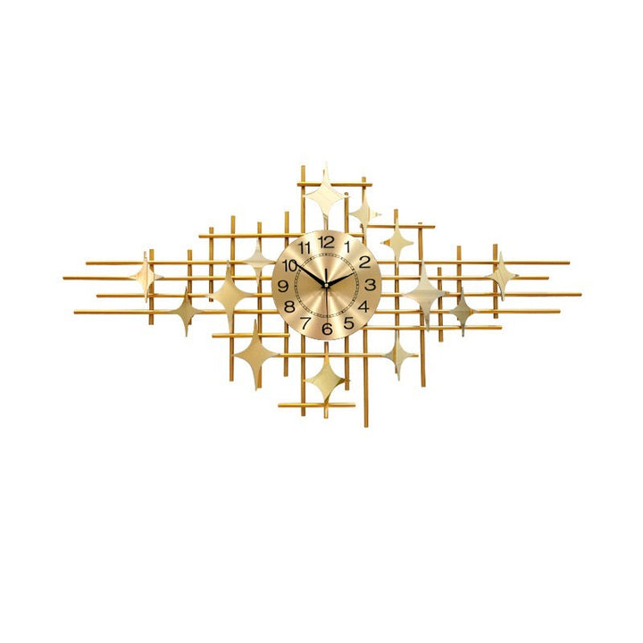 Modern Geometric Wall Clock Art Kalsten