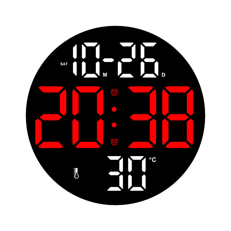 Digital wall clock with temperature and hygrometer function Kalsten