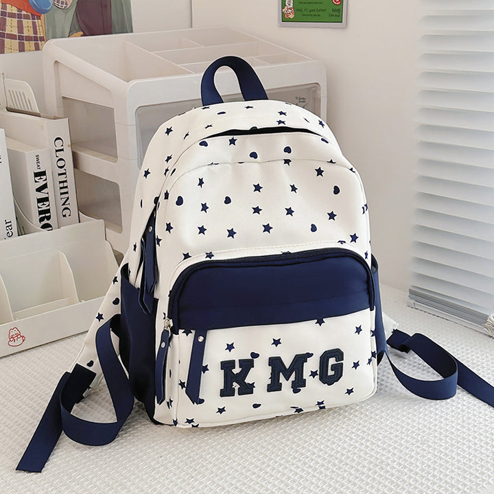 Casual Star-Patterned Backpack Kalsten 1791204760
