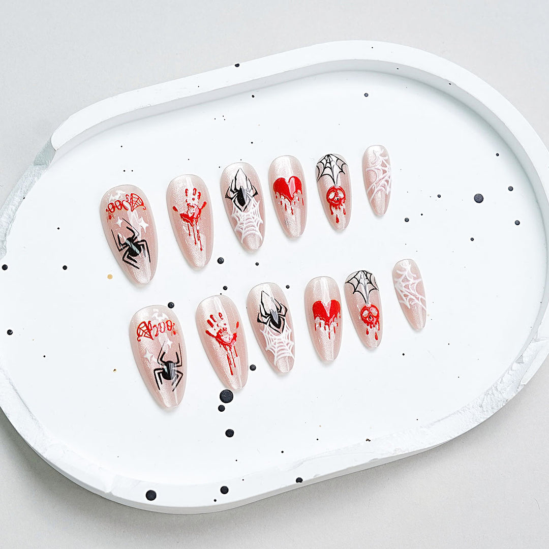 Halloween-Themed Press-On Nail Collection Kalsten