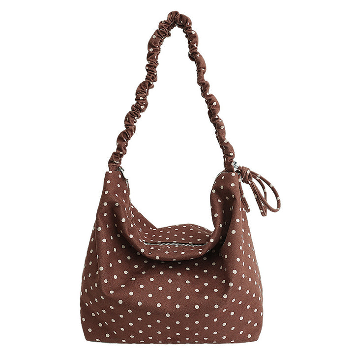 Polka Dot Hobo Bag
