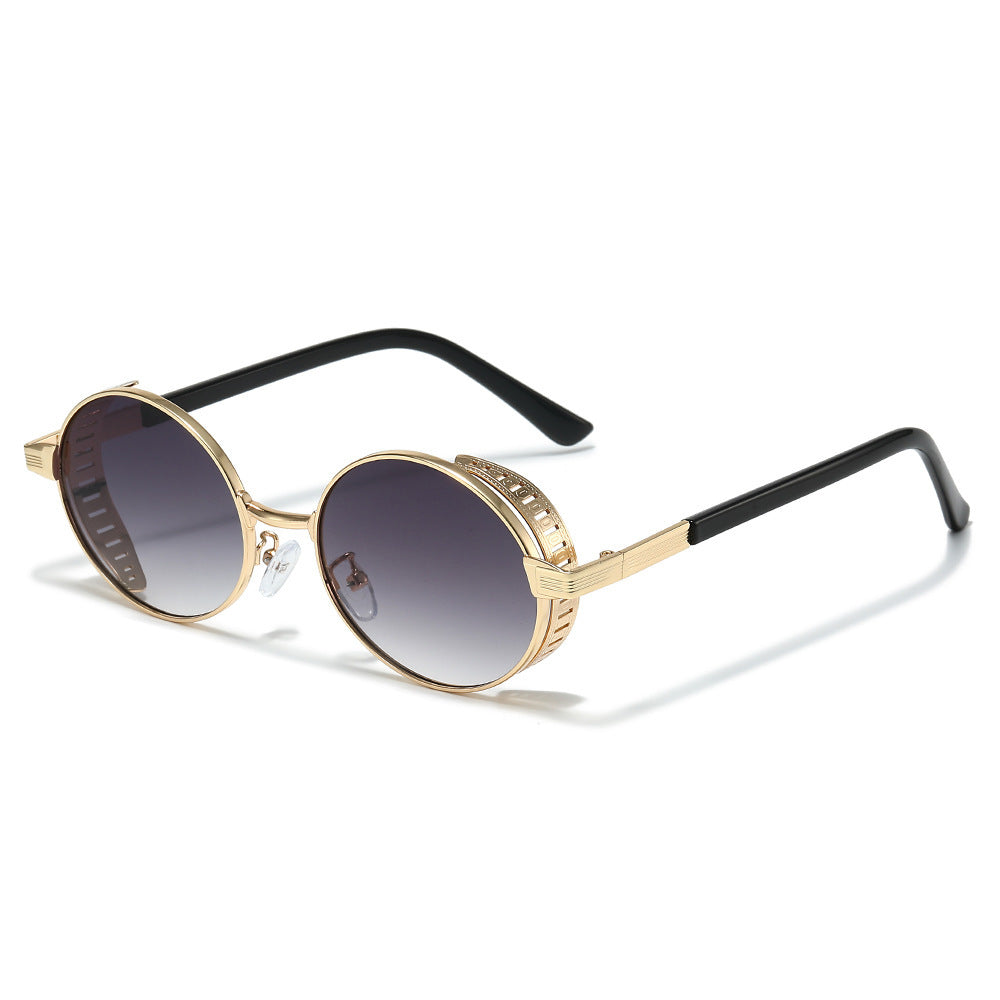 Ultra-Modern Circular Frame Sunglasses Kalsten