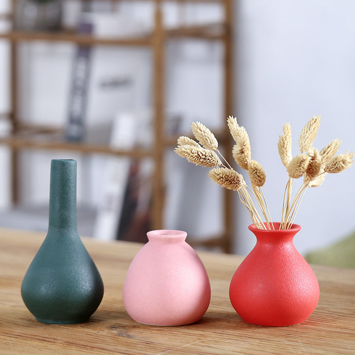 Modern Textured Decorative Ceramic Vase Kalsten