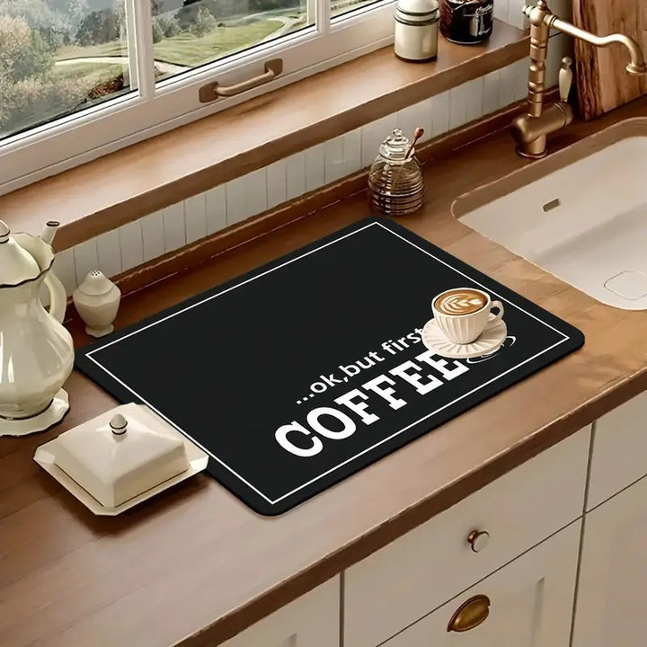 Coffee Bar Kitchen Mat Kalsten