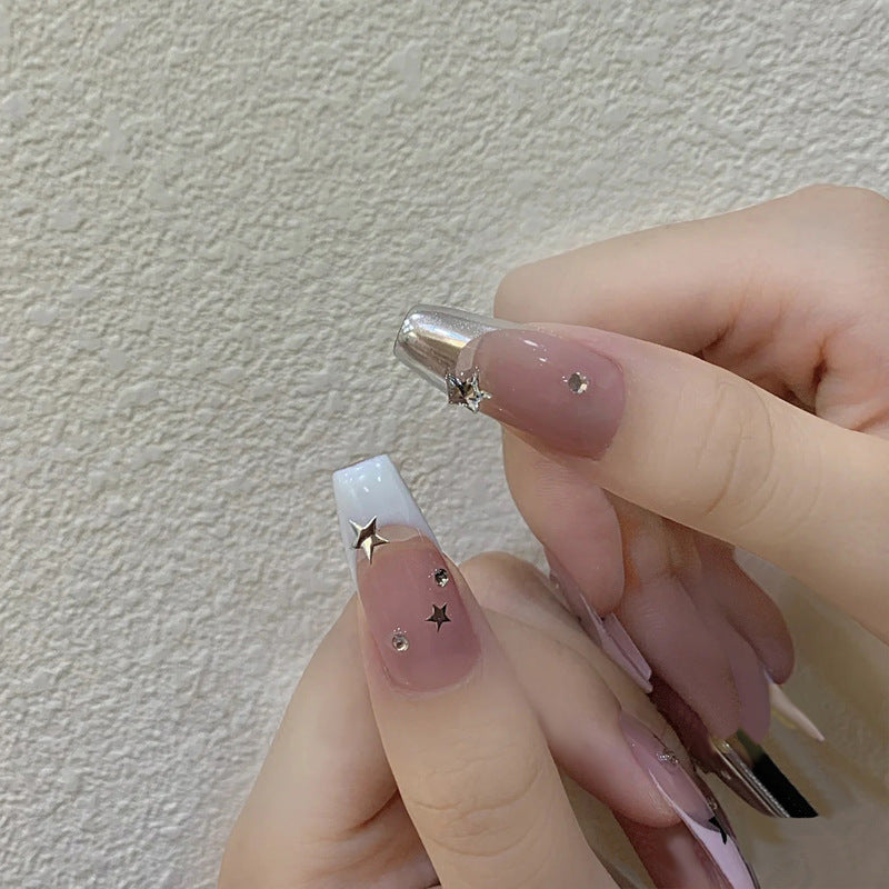 Creative Artistic Press-On Nail Design Kalsten