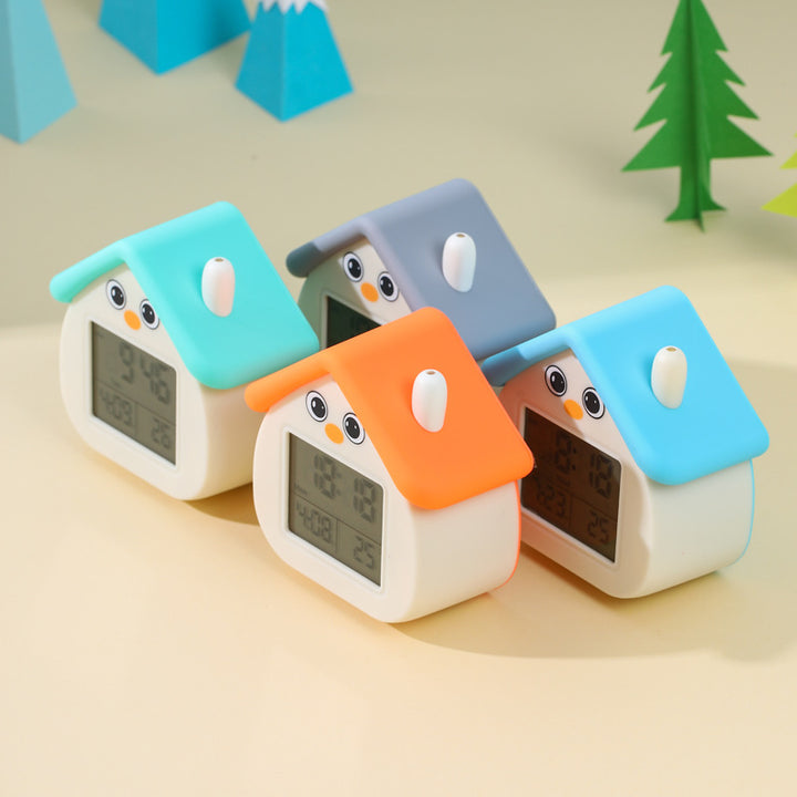 Digital Alarm Clock in Cute House Design Kalsten