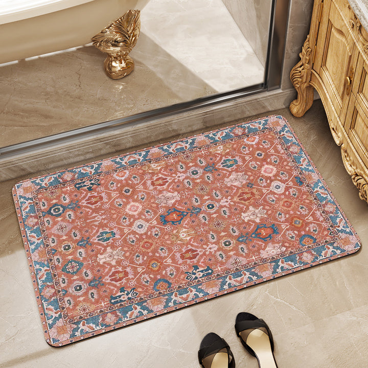 Luxurious Vintage-Inspired Bath Mat Kalsten