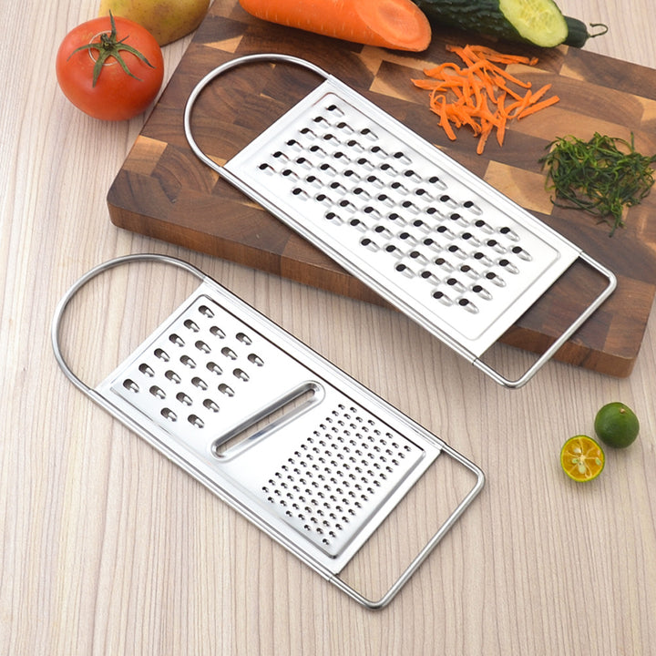 Stainless Steel Kitchen Grater with Ergonomic Handle Kalsten