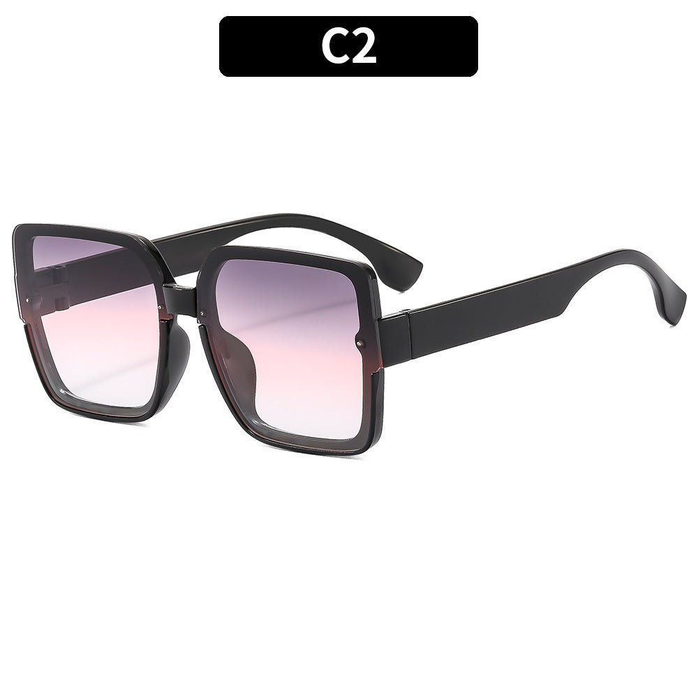 Square Frame Fashion Sunglasses