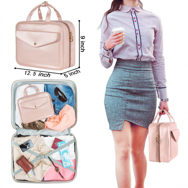 Cosmetic Organizer Bag with Modular Compartments Kalsten