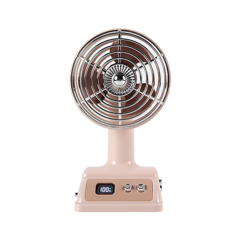 Women's Portable Table Fan with Digital Control and Flexible Tilt Kalsten