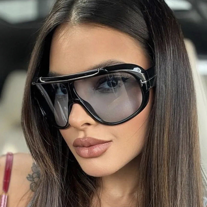 Ladies futuristic protectors sunglasses Kalsten