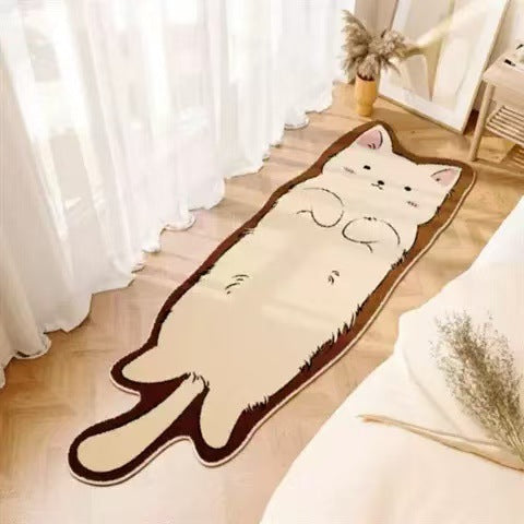 Cute Cat-Shaped Bath Mat