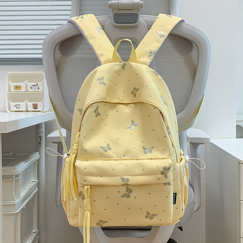 Butterfly-Themed Casual Backpack Kalsten