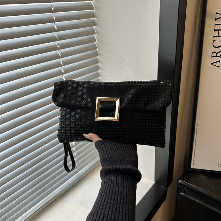 Elegant Textured Clutch Bag
