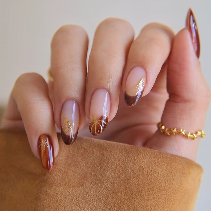 Elegant Heart-Designed Press-On Nail Tips Kalsten