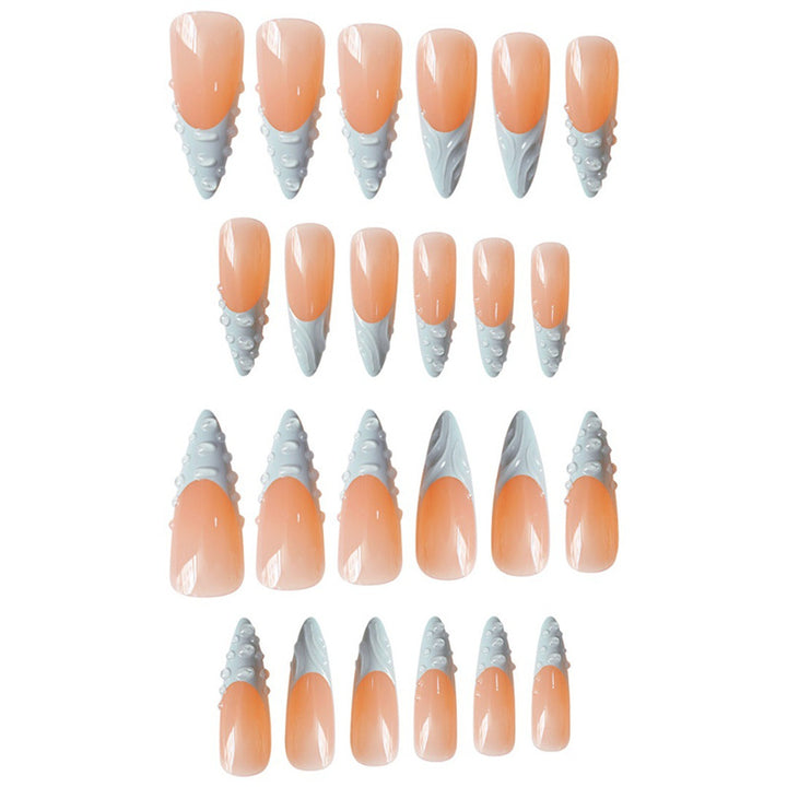 Artistic 3D Press-On Nail Extensions Kalsten