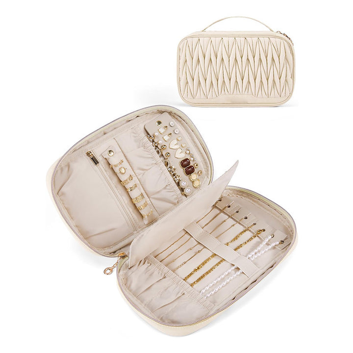 Jewelry Organizer Bag with Side Pockets Kalsten