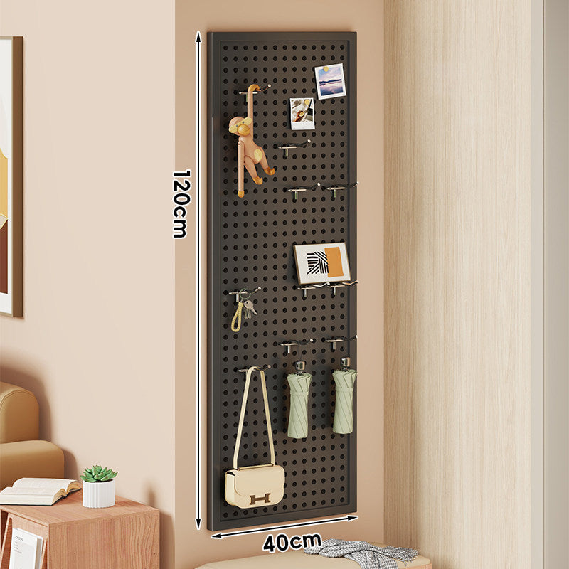 S-Shaped Offset Pegboard Utility Hooks with Support Post