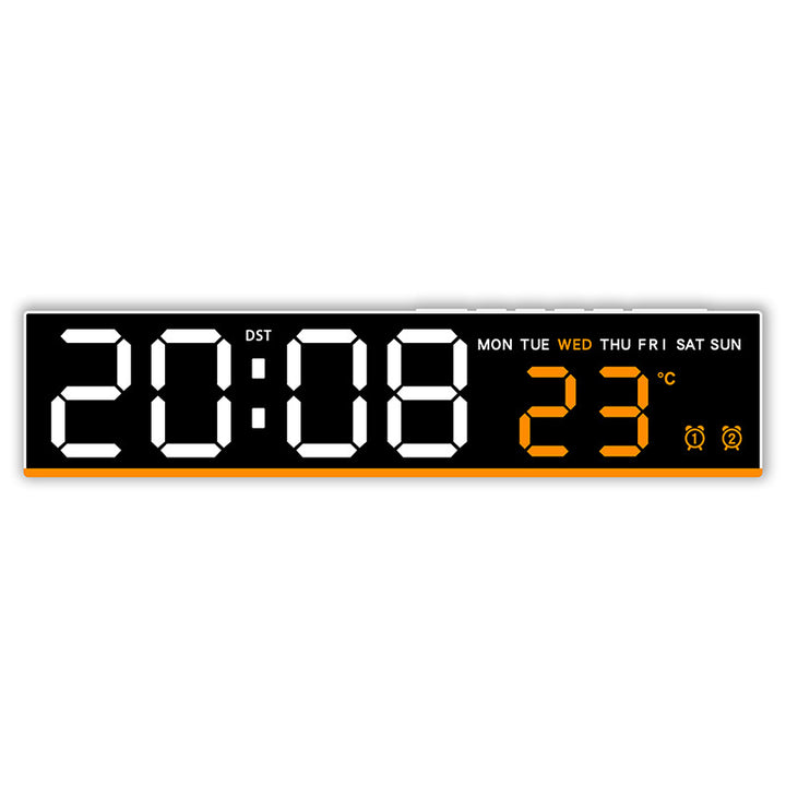 Digital LED weather clock with large display Kalsten