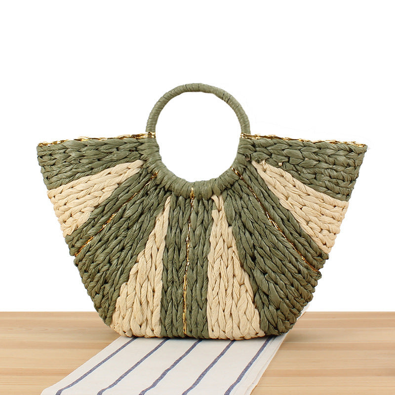 Boho-Chic Basket Bag Kalsten