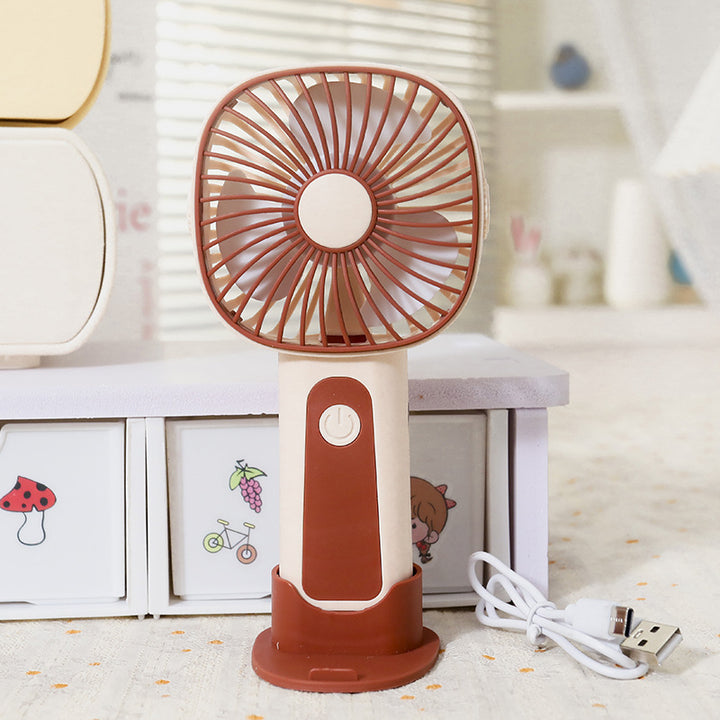 Ladies Portable Hand Fan with Ergonomic Design Kalsten
