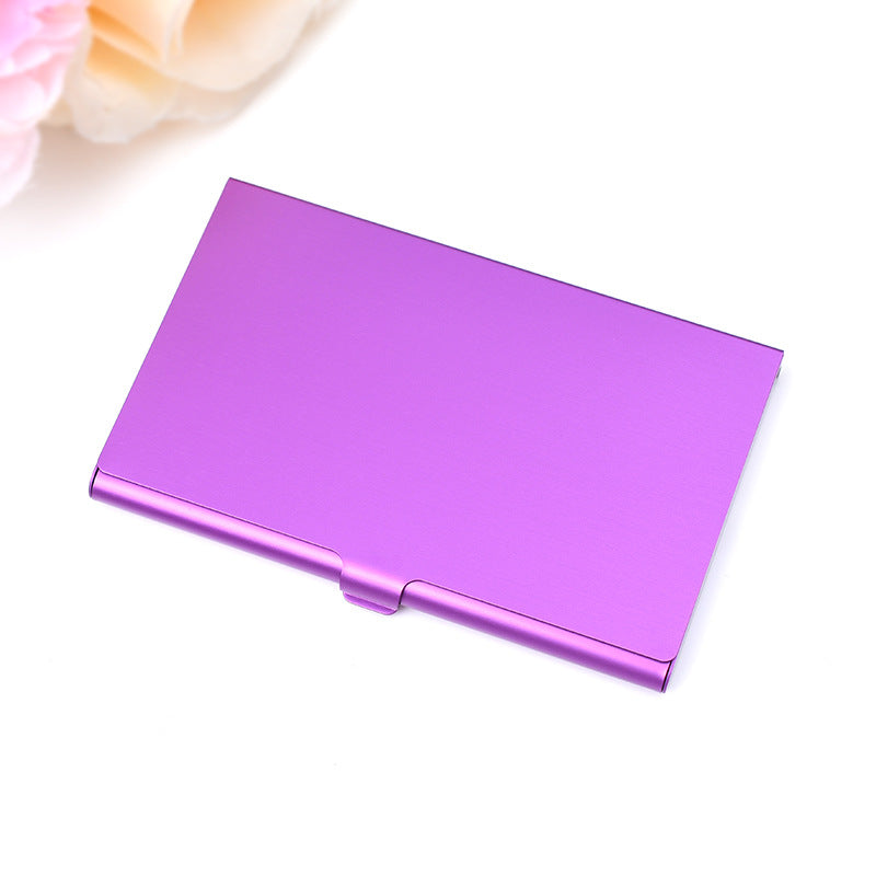 Elegant Metal Business Card Holder