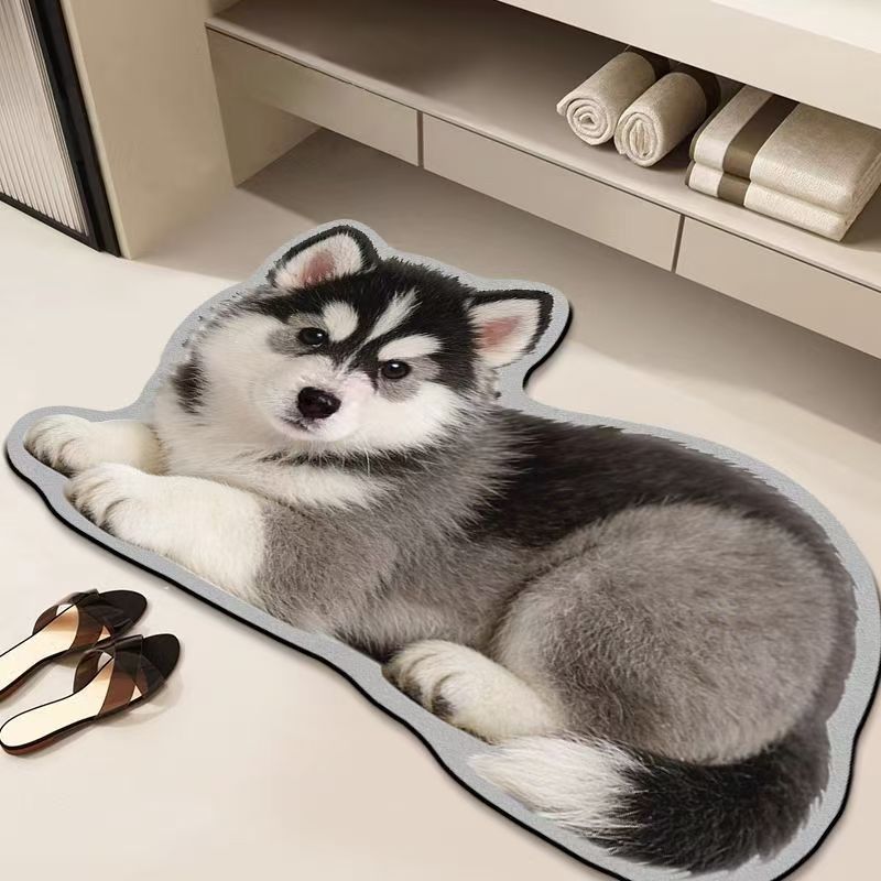 Cozy Cat-Shaped Bath Mat